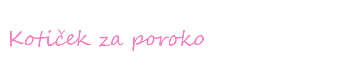 Kotiček za poroko